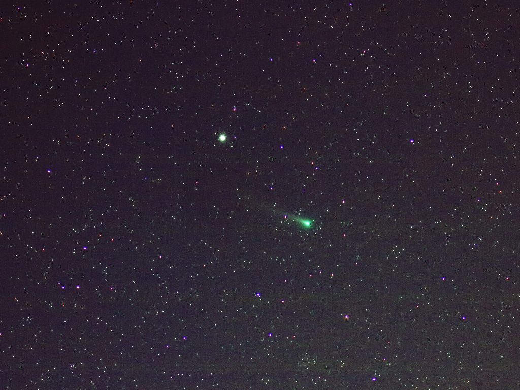 レナード彗星写真
