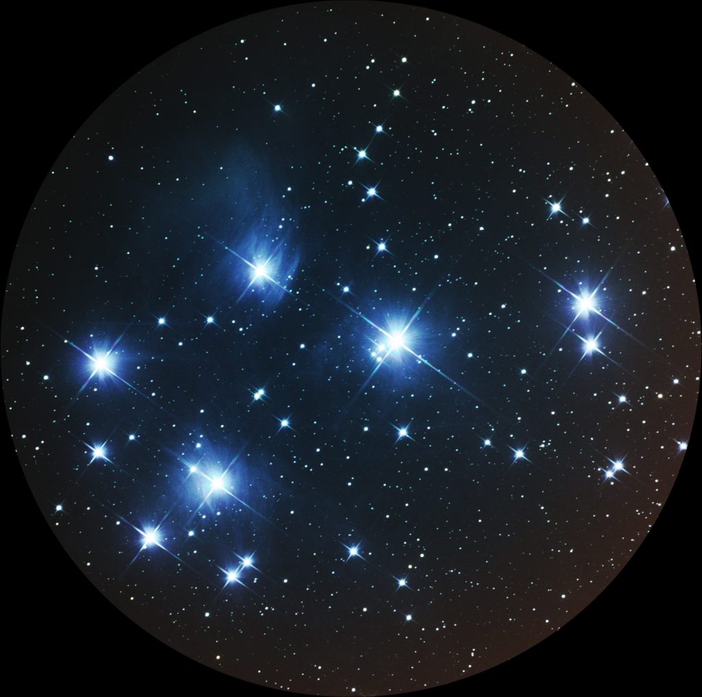 メシエ４５スバルプレアデス星団の写真