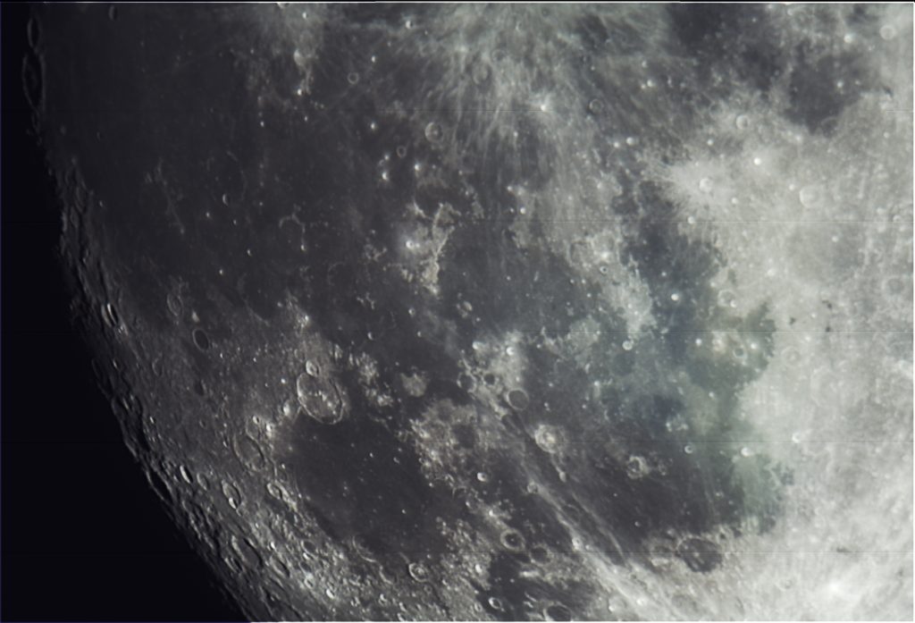 月面の写真