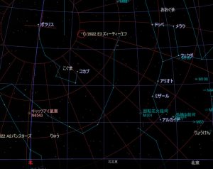 ZTF彗星見え方 １月２９日